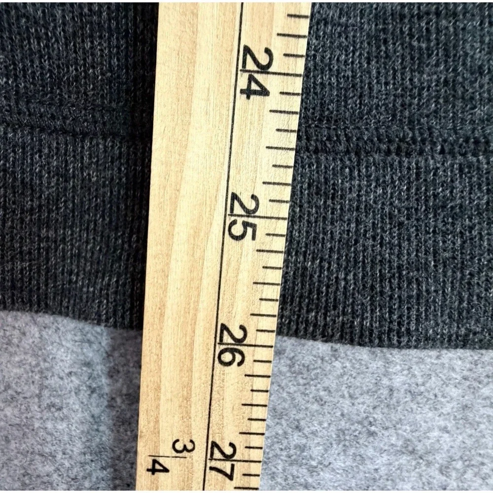 American Eagle Men's Charcoal Gray Mock Neck Pullover‎ Sweater XL Preppy Money